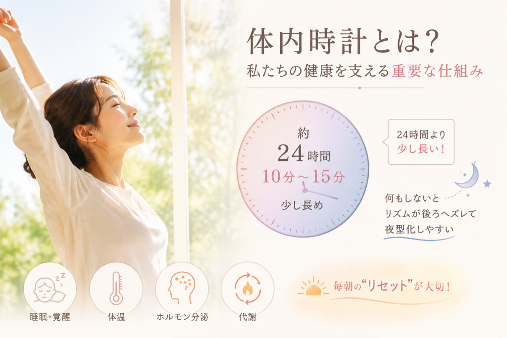 体内時計と腸活-1